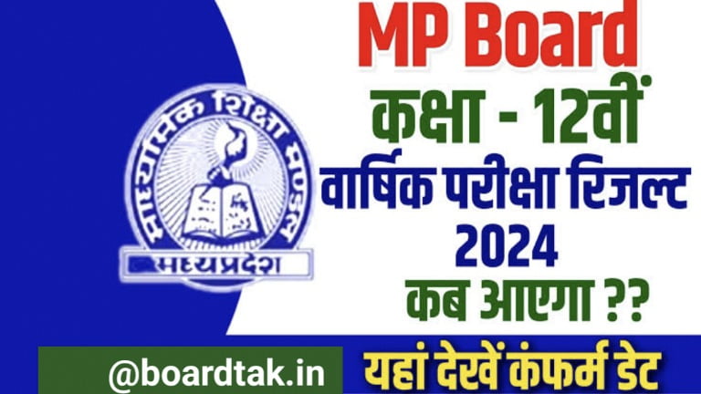 MP Board 10th 12th Result Out Date 2024