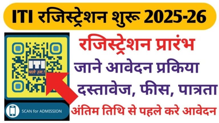 MP ITI Addmission Open 2025