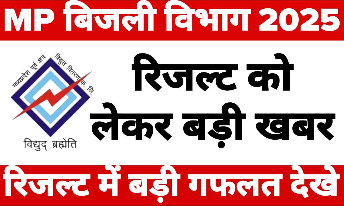 MP Bijli Vibagh Bharti News 2025