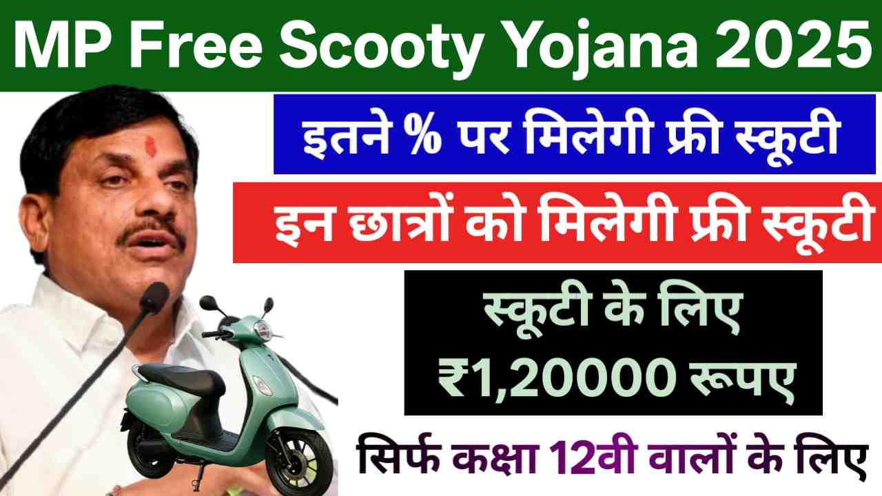 MP Free Scooty Yojana 2025